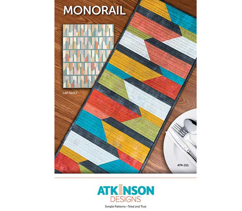 Atkinson Designs Monorail Quilt Pattern #ATK211