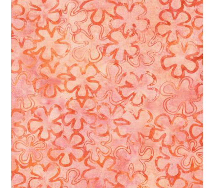 Dazzle Batik Clover Flamingo Pink