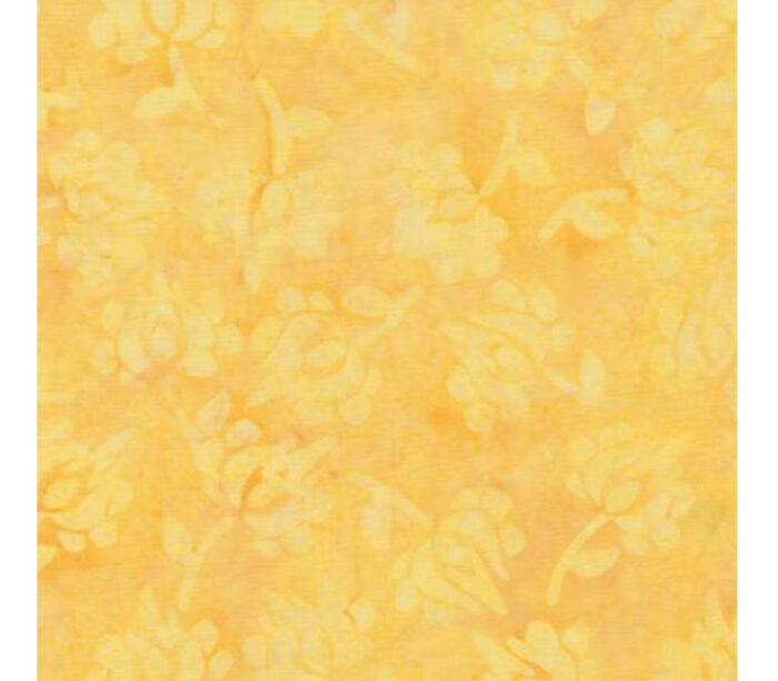 Dazzle Batik Tulips Butter Yellow