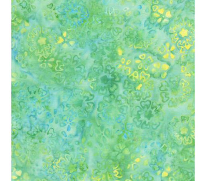 Dazzle Batik Meadow in Mint