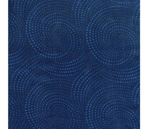 Dotted Spirals 108-inch Quilt Backing Blue