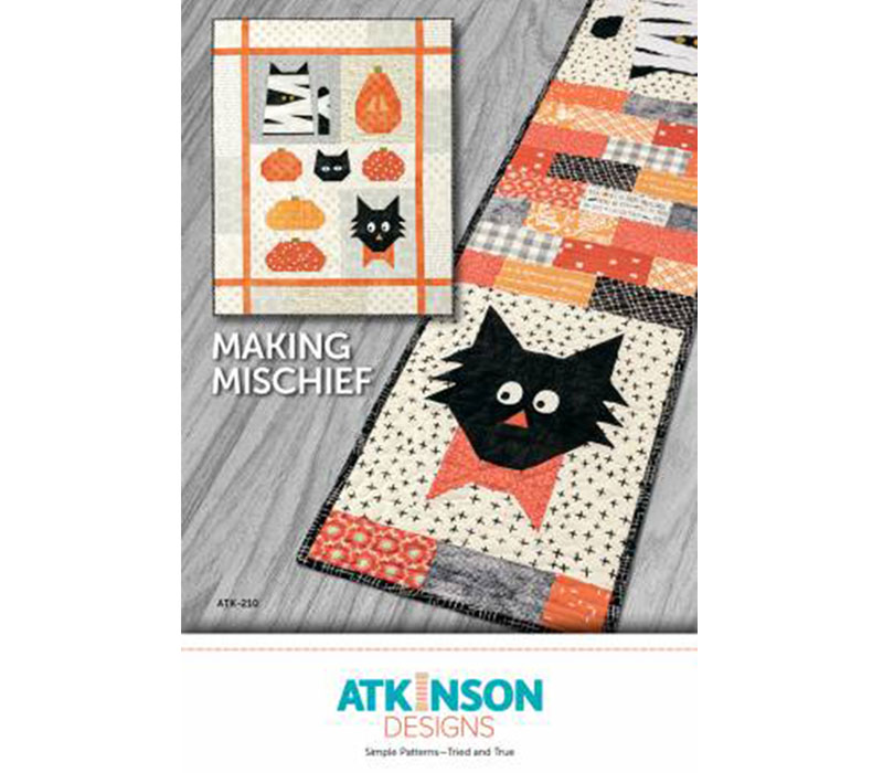 Atkinson Designs Making Mischief Quilt Pattern #ATK 210