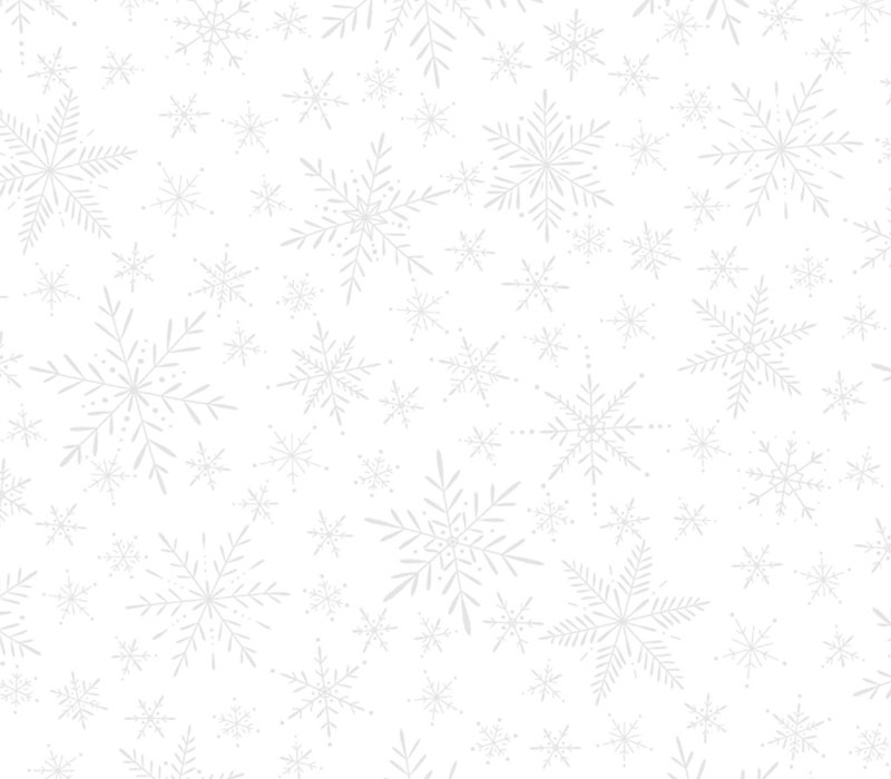 Solitaire White Delicate Snowflake