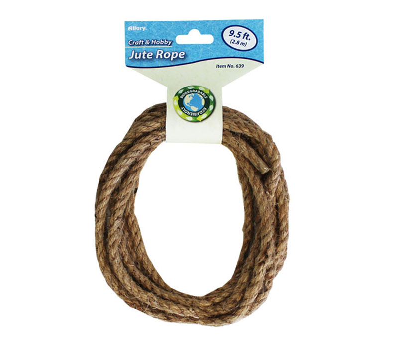 Jute Rope 1/2-inch x 9.5-feet #639