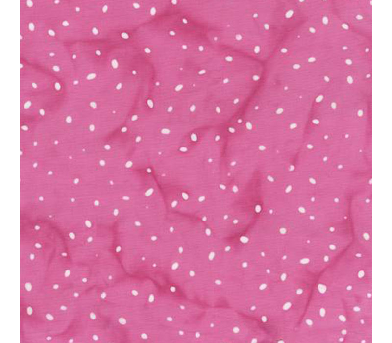 Pixie Batiks Ditzy Dots in Taffy Pink