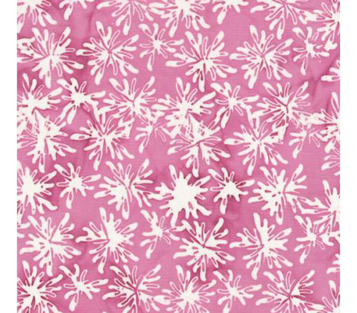 Pixie Batiks Blooms in Taffy Pink