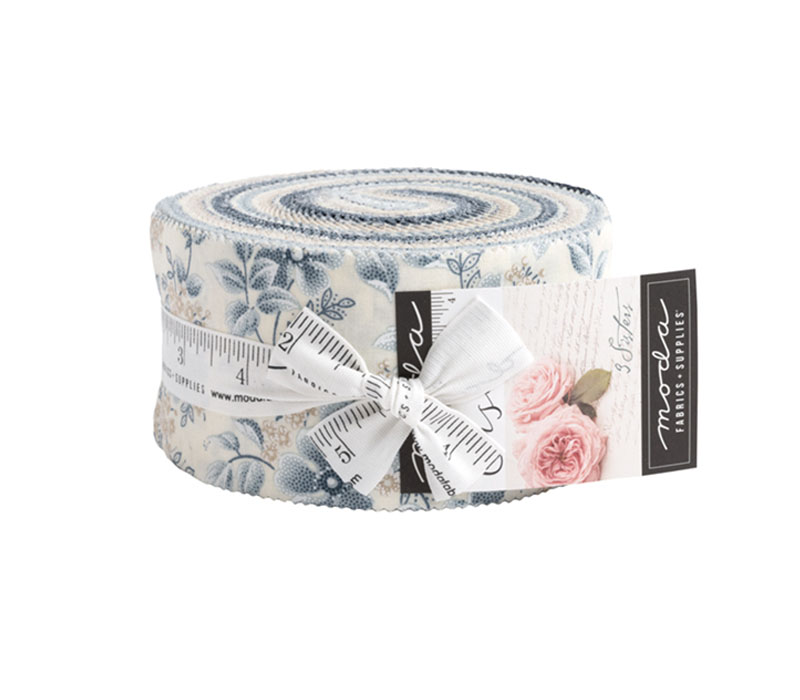 Cascade Florals Jelly Roll - 2 1/2-inch by 42/43-inch Strips - 40 Count