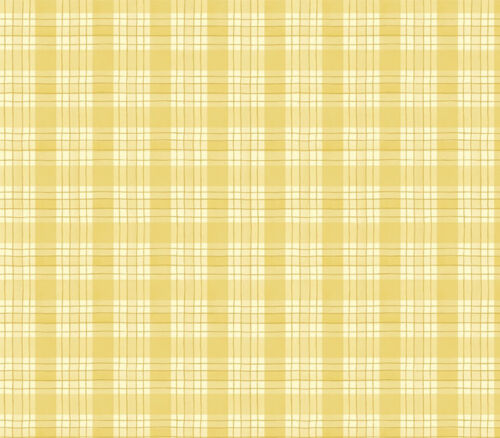 Zest for Life Plaid in Yellow Tonal