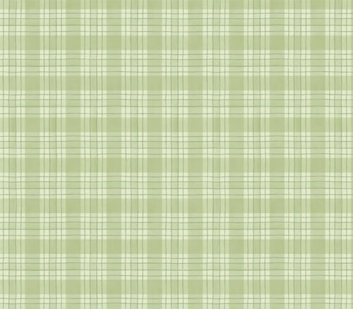 Zest for Life Plaid in Green Tonal