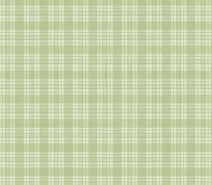Zest for Life Plaid in Green Tonal