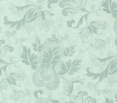 Moda Collections for a Cause: Etchings Friendly Flourish in Aqua