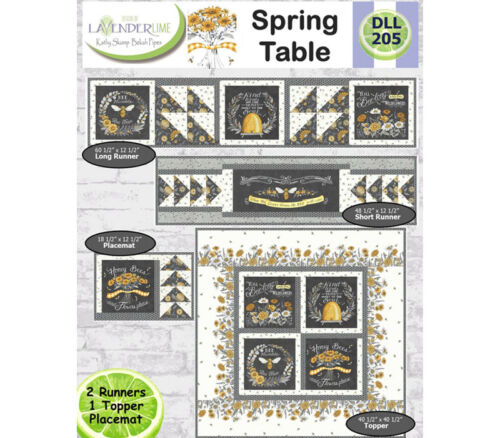 Lavender Lime Spring Table Sewing Book #DLL205