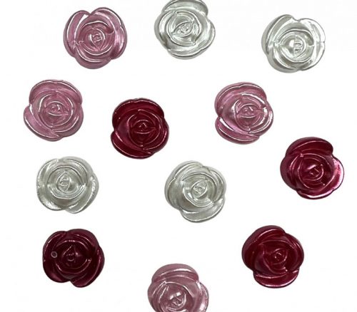 Novelty Buttons Rose Garden #4466