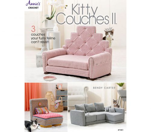 Annie's Crochet Kitty Couches 2 Book #8718511