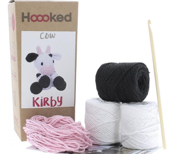 Kirby the Cow Amigurumi Crochet Kit