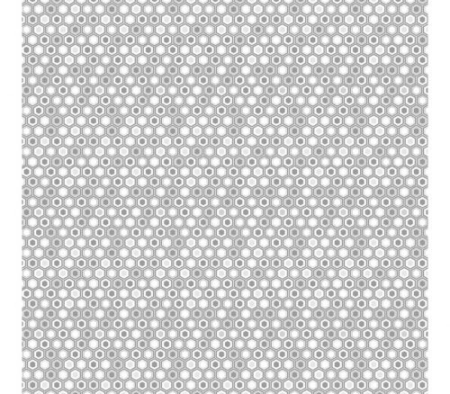 Stitch Garden Tonal Grey Hexies Allover