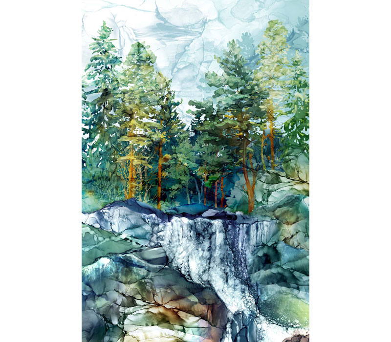 Cedarcrest Falls Panel