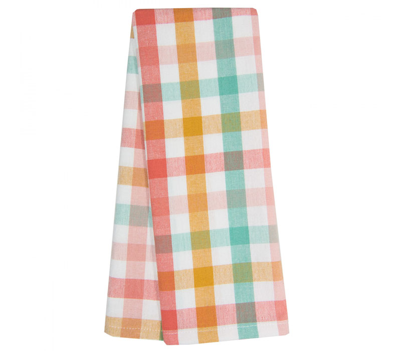 Dunroven House Pastel Check Towel #400-265