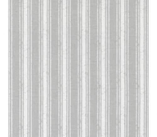 Old Glory Rural Stripe in Silver and Cloud White