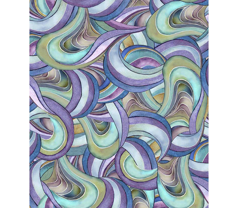 Seashell Soiree Swirls Multicolored