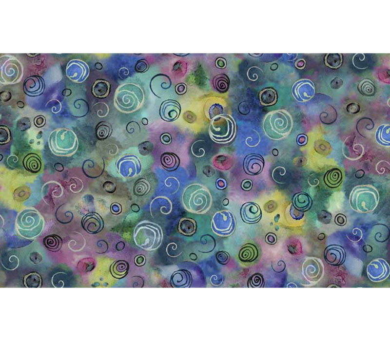 Seashell Soiree Abstract Texture Multicolored