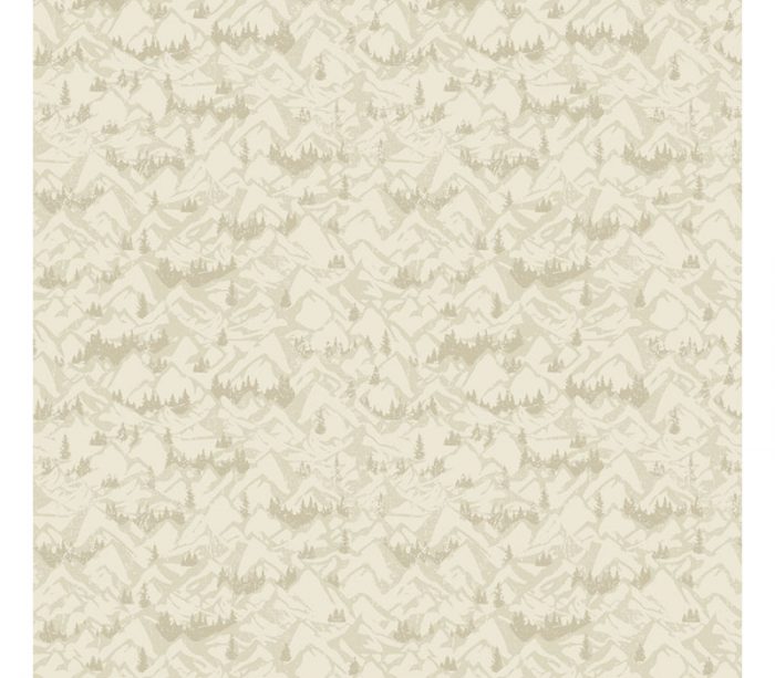 National Parks Legends Mountains in Tonal Cream