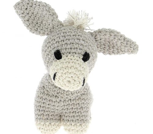 Biscuit the Donkey Amigurumi Crochet Kit PAK12030