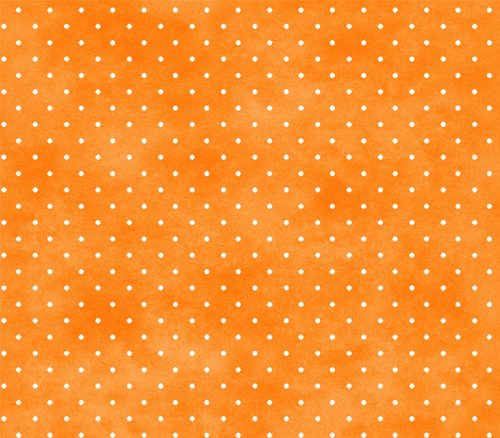 Playtime Flannel Tiny Dot On Orange