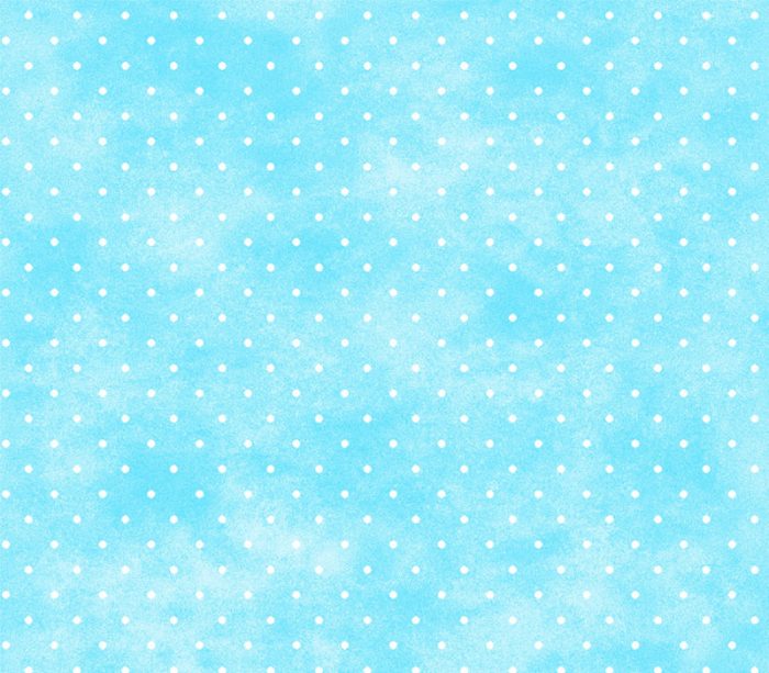 Playtime Flannel Tiny Dot On Aqua