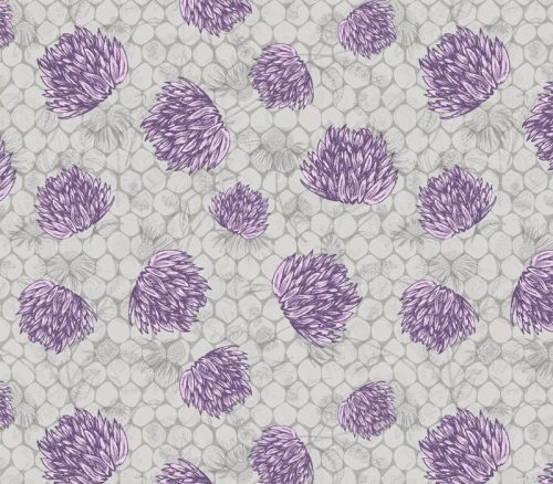 Bee Haven Clover Dot on Grey