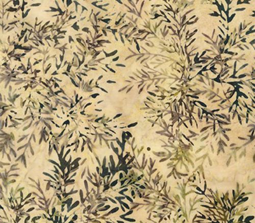 Fabric - Forest Trails Batiks Pine Needles in Natural