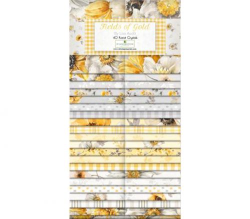 Fabric - Fields of Gold 2.5 Inch Jelly Roll Strips 40 count