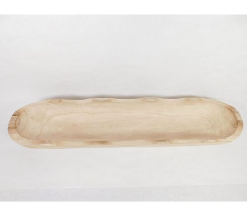 Wooden Dough Bowl Unfinished - Large