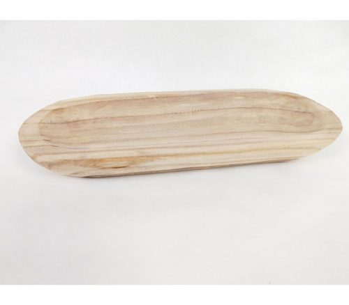 Wooden Dough Bowl Unfinished - Medium