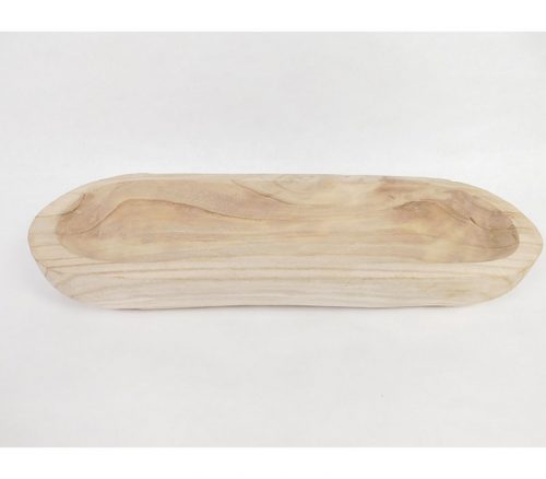 Wooden Dough Bowl Unfinished - Small