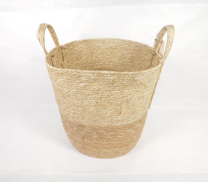 Round Basket with Handles - Large