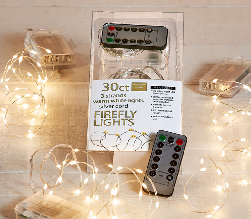 3 pack firefly twinkle lights
