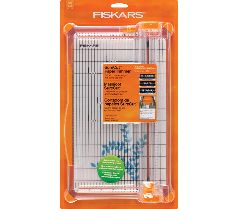 Fiskars Surecut Deluxe Craft Paper trimmer 30,5 cm lunghezza di taglio 1298937797 