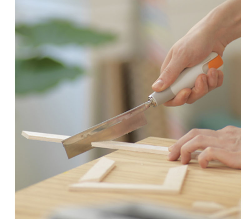 Fiskars wooden drawer knife block