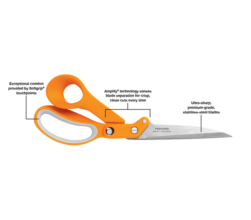 New Fiskars Scissors Amplify Your Cutting Edge