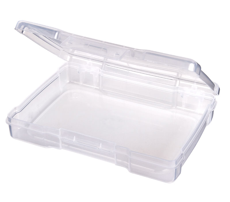 JustKraft Multipurpose Plastic Storage Box | 11.5x7.5x3 cm | 6 Slots