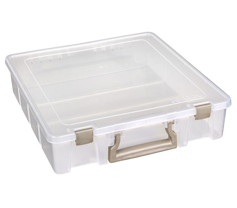 ArtBin Essentials Storage Box with Handle, Clear