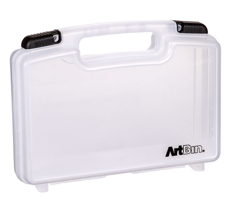 Craft Hobby Storage Carrying Case 14"x10" Medium Artbin Clear Strong Art 