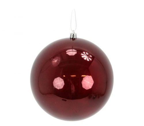 Shatterproof Ornament - Burgundy