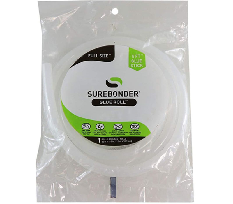 Surebonder Rr-5 Made In The Usa All-Temperature Standard Size Hot Melt Glue  Roll-60 (