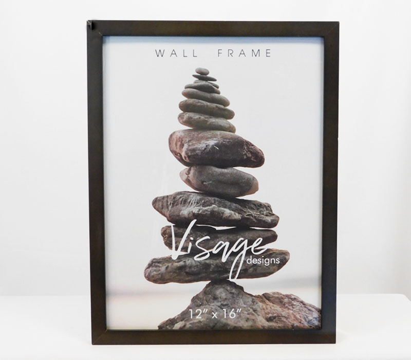 Regal Visage Wall Frame - 12-inch x 16-inch - Espresso