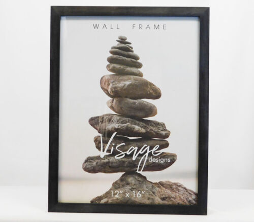 Regal Visage Wall Frame - 12-inch  x 16-inch - Black Oak