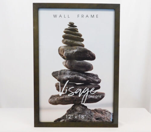 Regal Visage Wall Frame - 12-inch x 18-inch - Espresso
