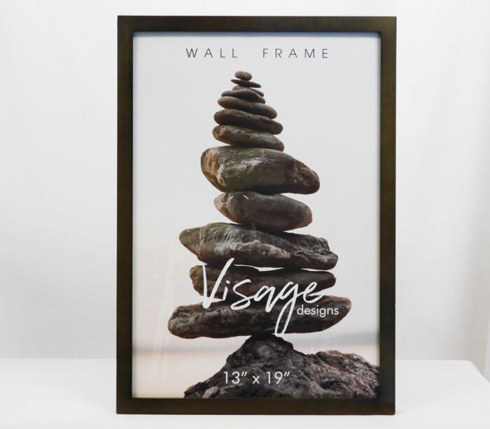 Regal Visage Wall Frame - 13-inch x 19-inch - Espresso