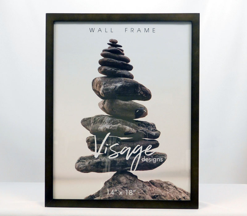 Regal Visage Wall Frame - 14-inch x 18-inch - Espresso